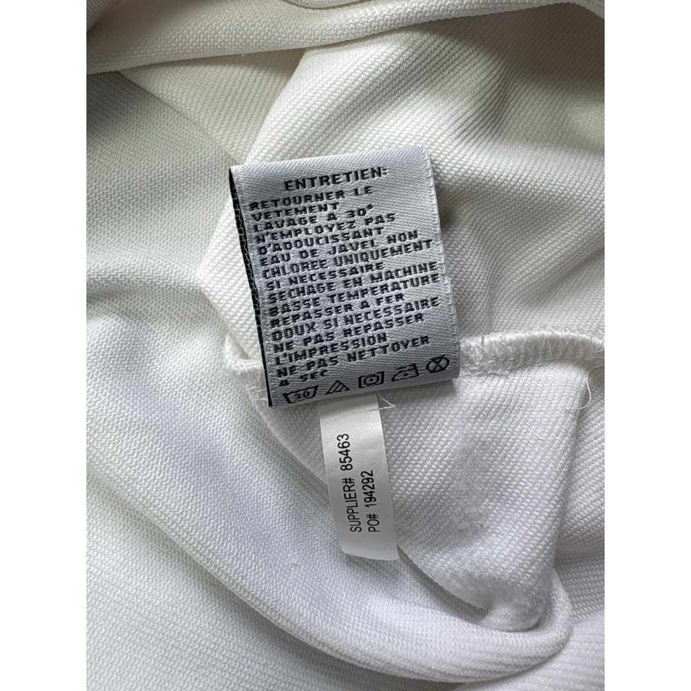 Ralph Lauren Golf Womens Small White Long Sleeve 1/2 Zip Pullover White Solid - Picture 8 of 8